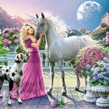 Puzzle da 300 pezzi My Friend Unicorn di Castorland