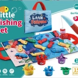 morbido set sensoriale per pescare pesciolini per neonati