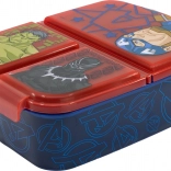 Box per merenda Avengers con più scomparti