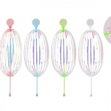 Bacchetta Rotante con Glitter