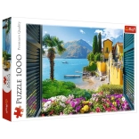 Puzzle 1000 pezzi – vista sul Lago di Como Trefl