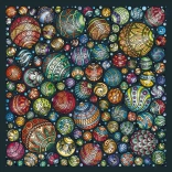 Puzzle quadrato Palapeli – biglie colorate, 248 pezzi