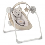 Sdraietta elettrica con melodie MoMi Liss, beige