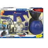 Set da poliziotto con casco MAC TOYS