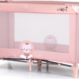 Lettino da viaggio CHIPOLINO Capri Cat rosa