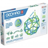 Geomag Classic Recycled set di costruzione magnetico 142 pezzi – blu e verde