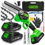 maltec motosega a catena mastercut 1000 w 6" e 8"