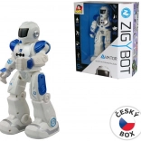 Robot Viktor 27 cm con 21 funzioni in colore blu