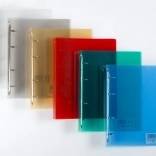 Raccoglitore PP A5 con meccanismo a 4 anelli Lines