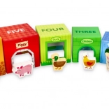 cubetti impilabili con animali della fattoria