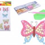 Set creativo adesivi diamantati farfalle