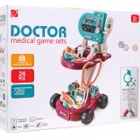 Set medico per bambini con ECG 24 pz
