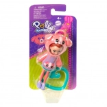 figurina polly pocket portachiavi maialino