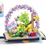 Set di costruzione KOCO mini Romantika, 1222 pezzi
