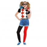Costume Harley Quinn per bambini di età 8-10 anni