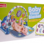 Tappeto gioco interattivo per neonati con pianoforte e accessori