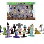 Figurette in metallo Jada Toys Minecraft – set da 18 pezzi