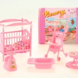 Glorie cameretta per bambini – set di accessori per bambole