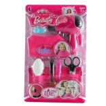 Set da parrucchiere per bambini con asciugacapelli a batterie