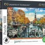 Puzzle Trefl UFT Wanderlust: autunno ad Amsterdam 1000 pezzi