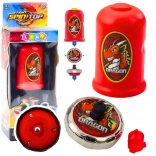 Set Lanciatore e Disco Volante Drago Rosso