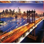 EDUCA Puzzle Crepuscolo su Manhattan 3000 pezzi