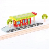 Bigjigs Rail stazione di campagna