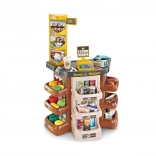 Supermercato per bambini con effetti luminosi e sonori 53 × 34 × 79 cm