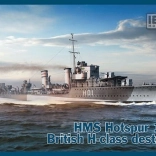 Modello in plastica della nave HMS Hotspur (1941) – cacciatorpediniere classe H