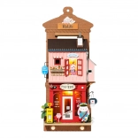 Minimodello di casa ufficio postale da appendere