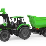 Lena WORXX trattore Deutz-Fahr con rimorchio e caricatore