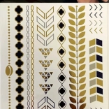 Braccialetti tatuaggi dorati TyToo – Variante 1