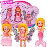 KookyLoos Fairytale Hearts 3in1 – fata, sirena e principessa