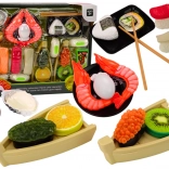Set di Giocattoli Sushi gamberi Accessori per bambini 24 pezzi.