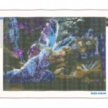 Pittura diamantata NORIMPEX – fata farfalla 30 × 40 cm