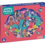 Puzzle a forma di conchiglia Baia delle sirene 75 pezzi