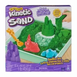 Kinetic Sand – set da tavolo con sabbia verde e vassoio