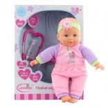 Bambola Dottoressa con Corpo Morbido a Batteria