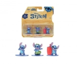 Figure in metallo STITCH – set da 3 pezzi (4 cm) di Jada Toys