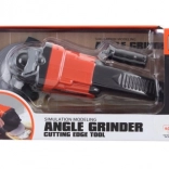 smerigliatrice giocattolo meccanica in plastica per bambini 3+