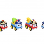 Camioncino da costruzione con faccina 13 cm a retrocarica