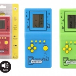 Gioco elettronico Caduta di dadi puzzle plastica 7x14,5 cm 3 colori con suono a batterie