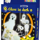Perline da stirare luminose Scheletri e fantasmi 1100pz