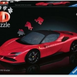 Puzzle 3D Ferrari SF90 Stradale di Ravensburger, 108 pezzi