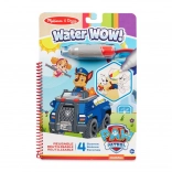 Libro da colorare ad acqua Water WOW! PAW Patrol – Chase