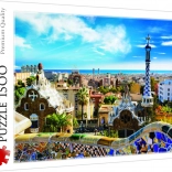 Puzzle 1500 pezzi Park Güell, Barcellona – TREFL