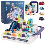 pista a ostacoli interattiva con elicottero