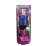 Bambola Calcio Ken con maglia blu