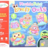 Produzione di magneti – gufetti che brillano al buio