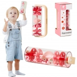 Classic World bastone della pioggia con palline – rosso